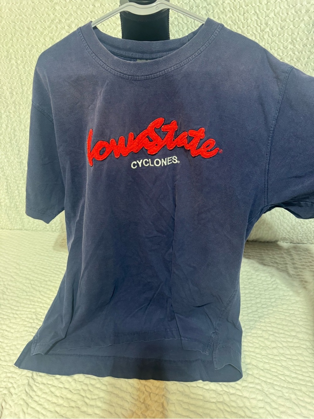Active USA Iowa State Cyclones Navy T-Shirt with Red Script